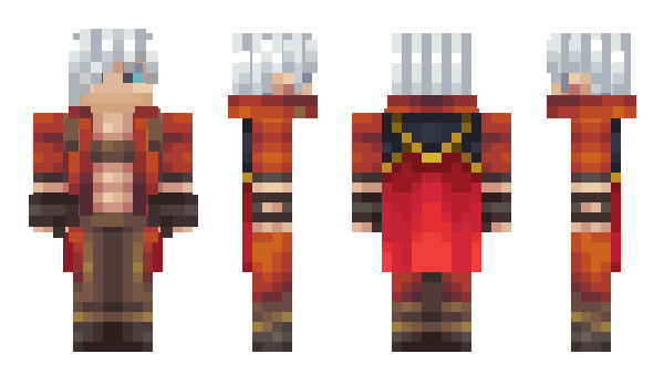 Minecraft skin BlancAtlas