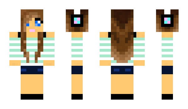 Minecraft skin Darissa
