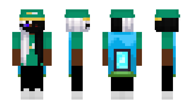 Minecraft skin BLACKPASSAGE