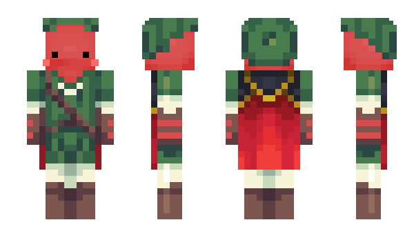 Minecraft skin Pamelut