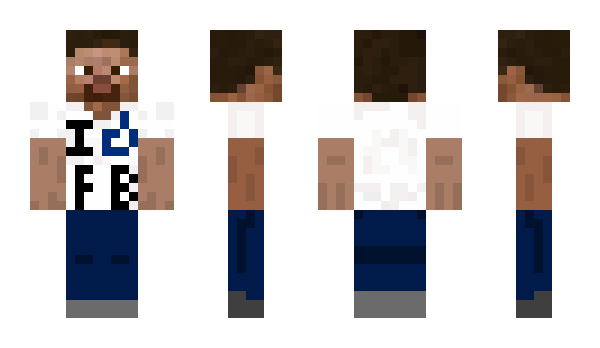 Minecraft skin size1