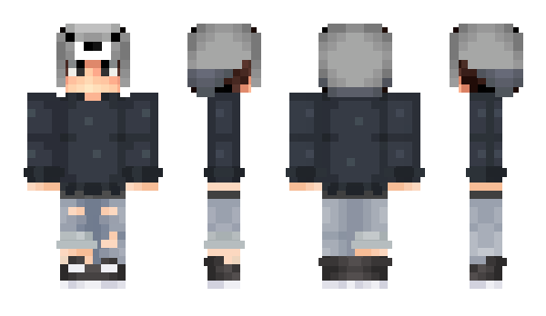 Minecraft skin LegitAura