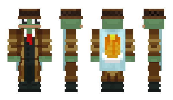 Minecraft skin Pope_Pepe_II