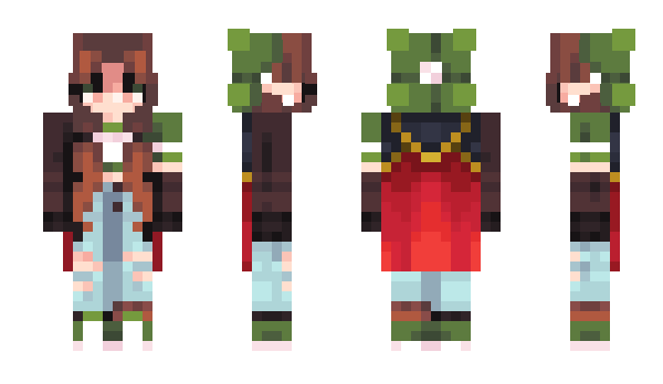 Minecraft skin Laura5264