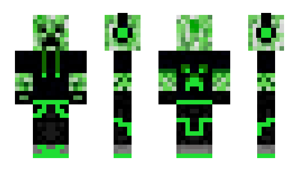 Minecraft skin TNTCreeper_5