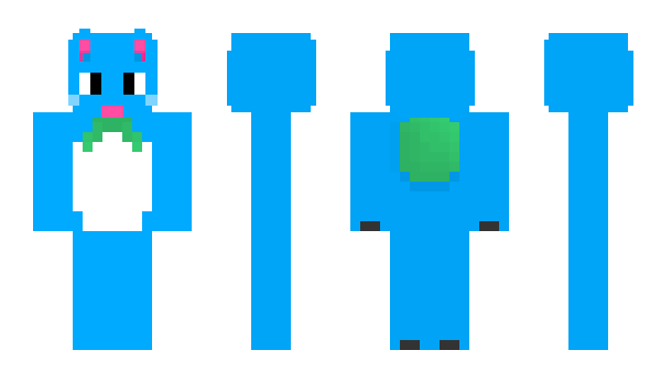 Minecraft skin BlueBi