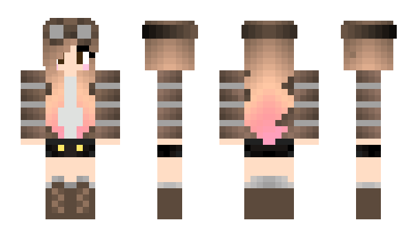Minecraft skin goldgirl5489
