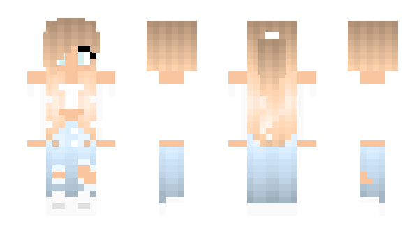 Minecraft skin Deniise141