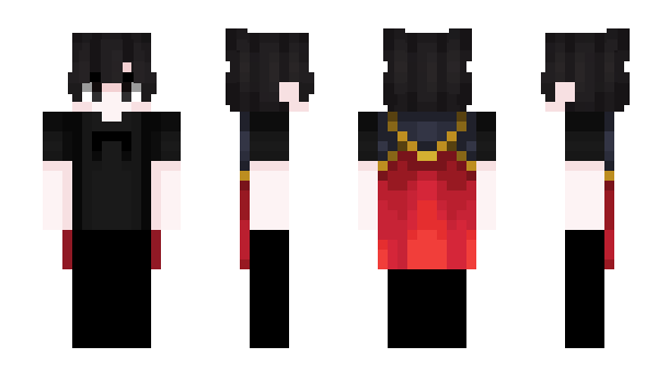 Minecraft skin BLOODYBAY