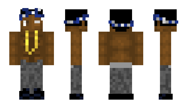 Minecraft skin FettyWapp