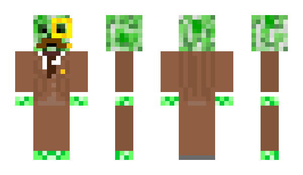 Minecraft skin TheCleverCreeper