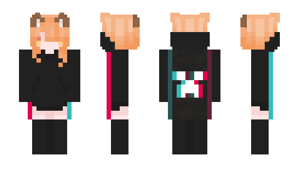 Minecraft skin NightFox69