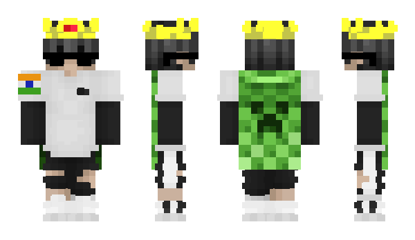 Minecraft skin KingOv3rAll