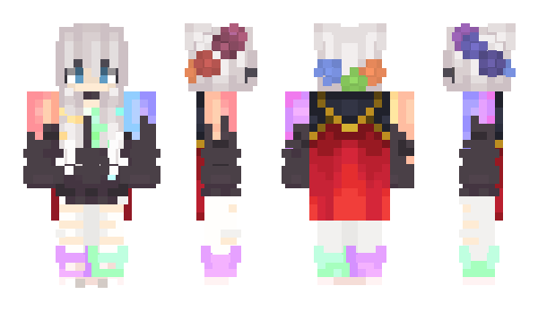 Minecraft skin NarRiko