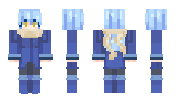 Minecraft skin Animewarrior