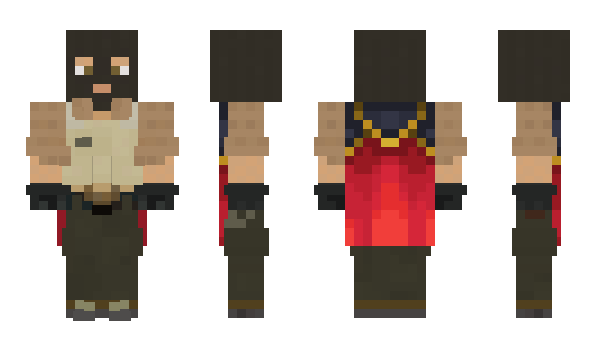 Minecraft skin hqju