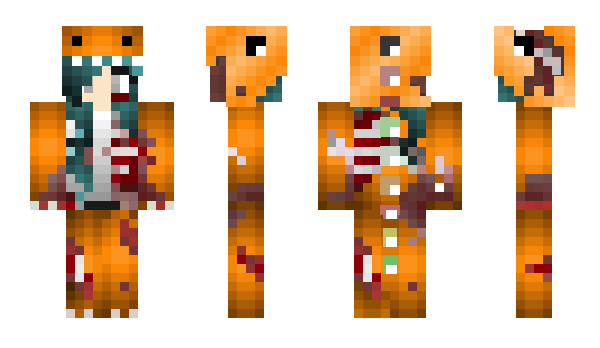 Minecraft skin shebentover