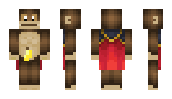 Minecraft skin Chimpanzi