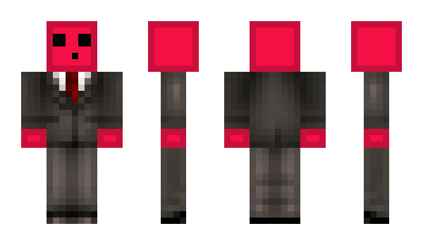 Minecraft skin Redv1