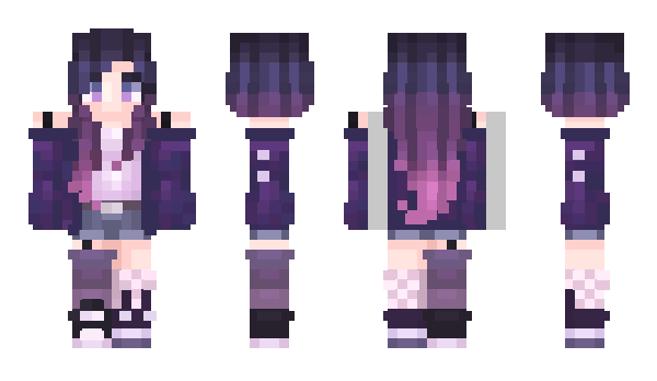 Minecraft skin Katsuna_UwU