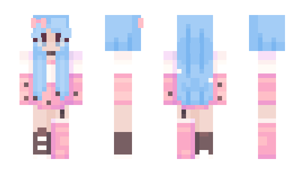 Minecraft skin AntoniaNuckle