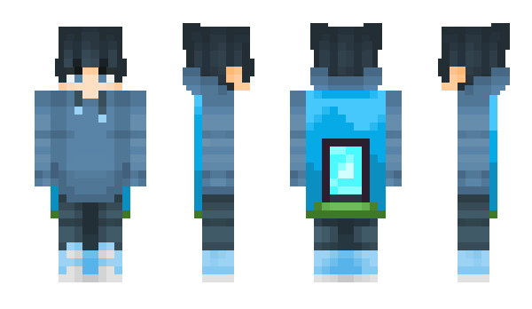 Minecraft skin pixelblock_sim