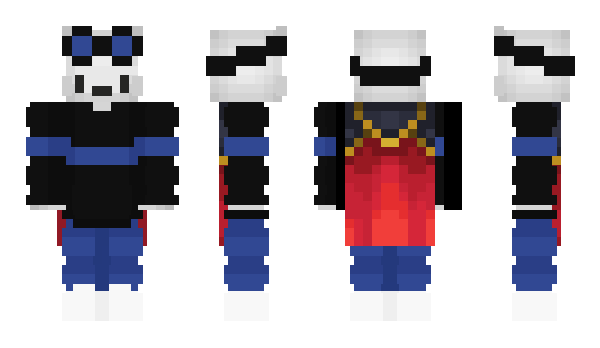 Minecraft skin DerEisbaer