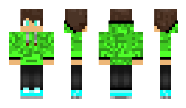 Minecraft skin TheDaark