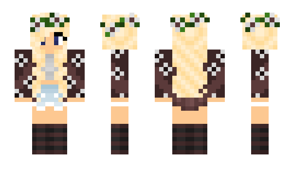 Minecraft skin Miss_Serket8