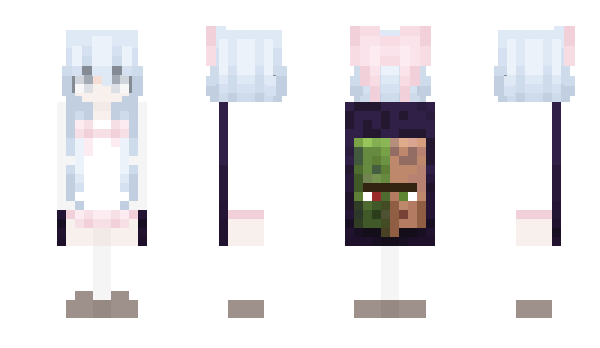 Minecraft скін по ніку evahaha
