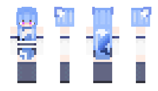 Minecraft skin yui2d
