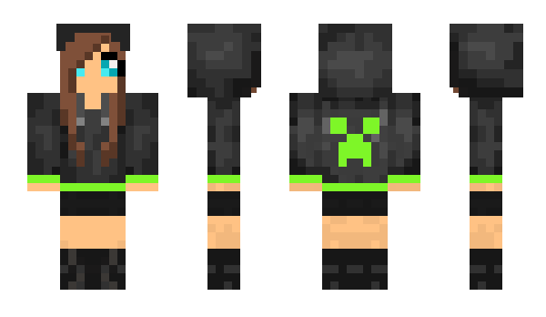 Minecraft skin Goldzmc