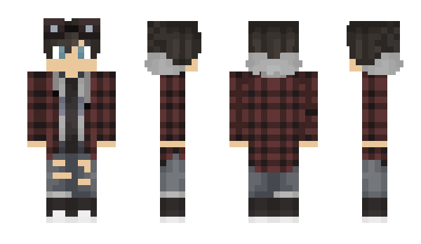 Minecraft skin Moaw