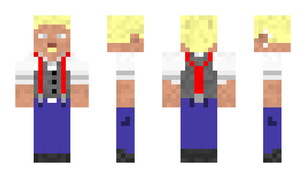 Minecraft skin Llawne