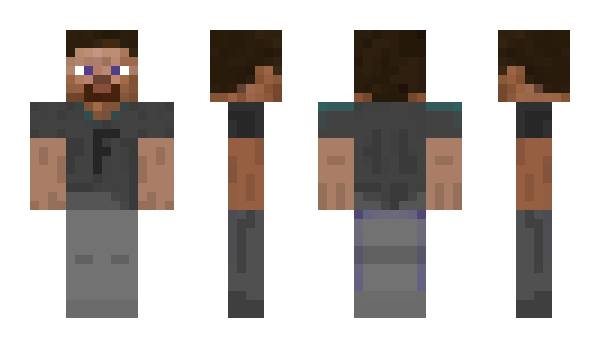 Minecraft skin peterwolf_pl