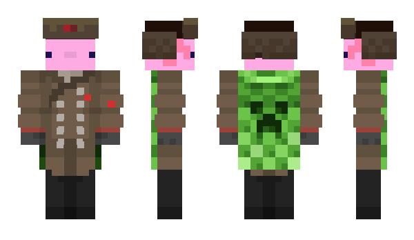 Minecraft skin Potato_P