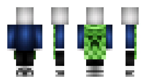 Minecraft skin Presentimiento