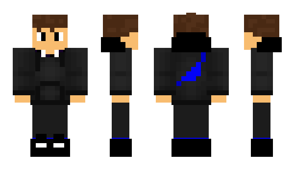 Minecraft skin BlueBanan