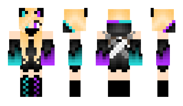 Minecraft skin RikaBloom