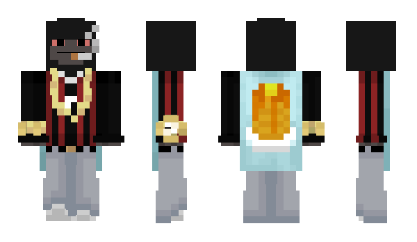 Minecraft скін по ніку MENTEDOCAPETA