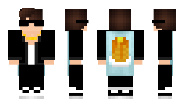 Minecraft skin BENAAM_GAMER_YT