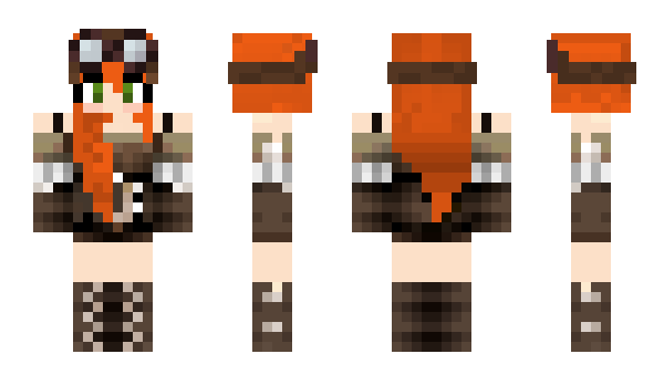 Minecraft skin xXGingerHeadXx