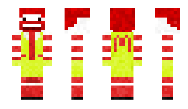 Minecraft skin MDonald