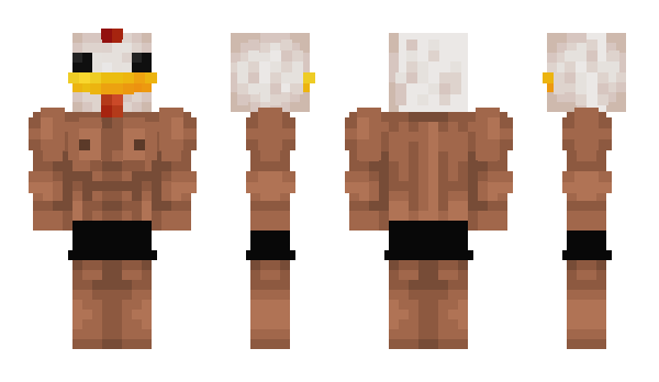 Minecraft skin 3er
