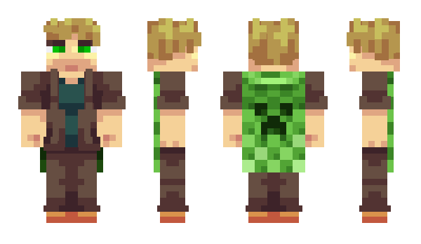 Minecraft skin DedicatedGraph