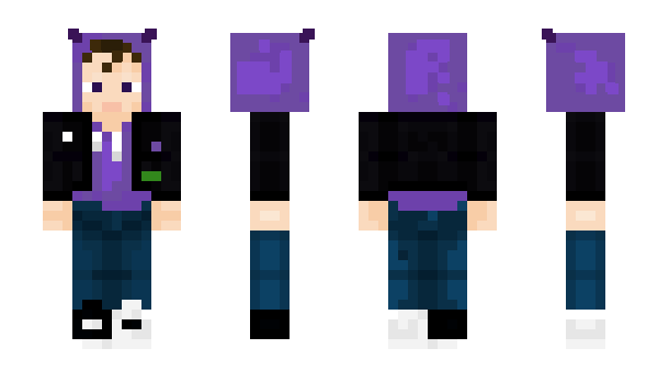 Minecraft skin Azeyron