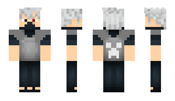 Minecraft skin Kakashi_Craft