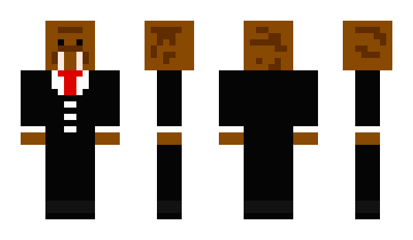 Minecraft skin MOO007