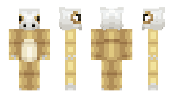 Minecraft skin CuBoh