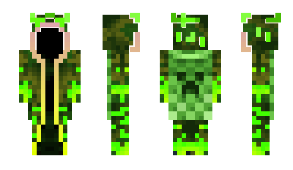 Minecraft skin Goldsu